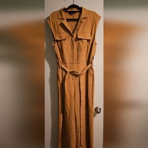 Camel Eloquii Jumpsuit